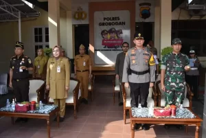 Dandim Grobogan Hadiri Apel Gelar Pasukan Ops Zebra Candi 2024